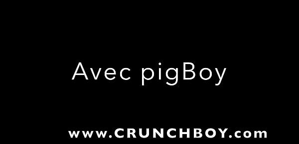  this the sexy french twink ROMANTIK fucked bareabck and breeded hole by the top xxl pornstar PIG BOY For CRUNCHBOY STUDIOS